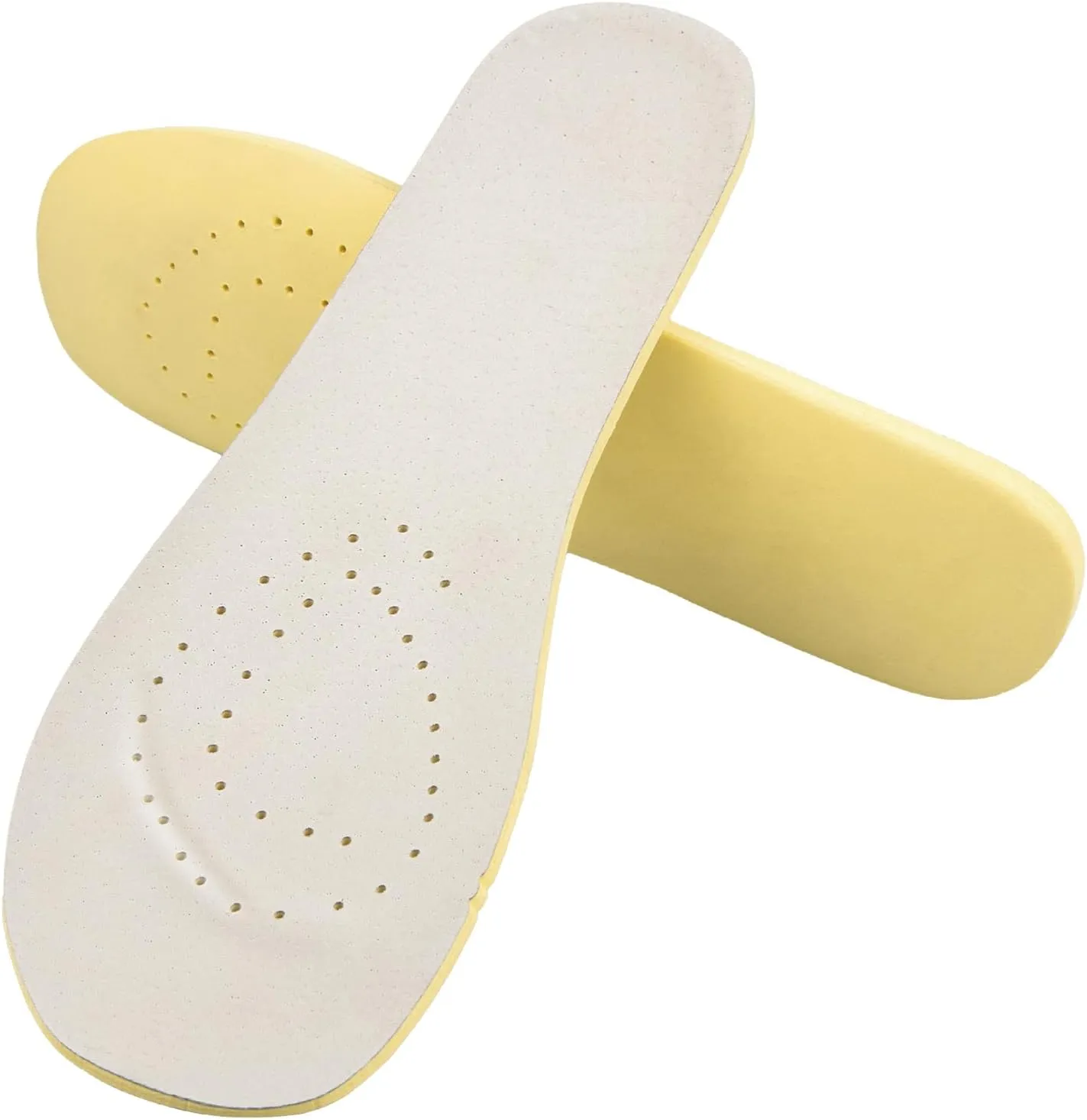 2 Pairs Classic Insoles for Hey Dude Men's Wally Shoes Replacement, Footwear Inserts Comfortable & Light-Weight