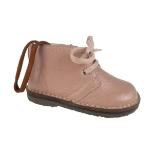 522 - Pink Soft Leather Lace for Toddler/Boy/Girl by London Kids