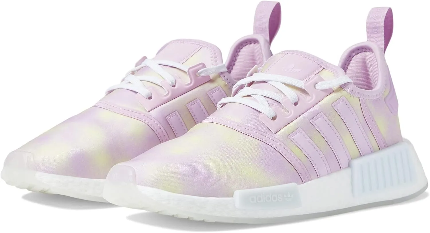 adidas Originals Girl's NMD_R1 J (Big Kid) Bliss Lilac/White/Bliss Lilac 7 Big Kid M