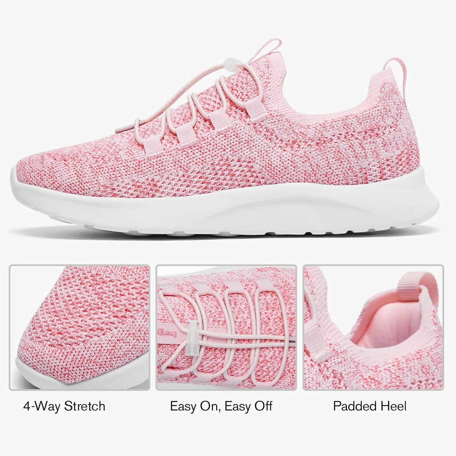 ALEADER Womens Slip On Shoes for Walking Tennis Sneakers, Lightweight Energycloud Casual Comfort for Gym