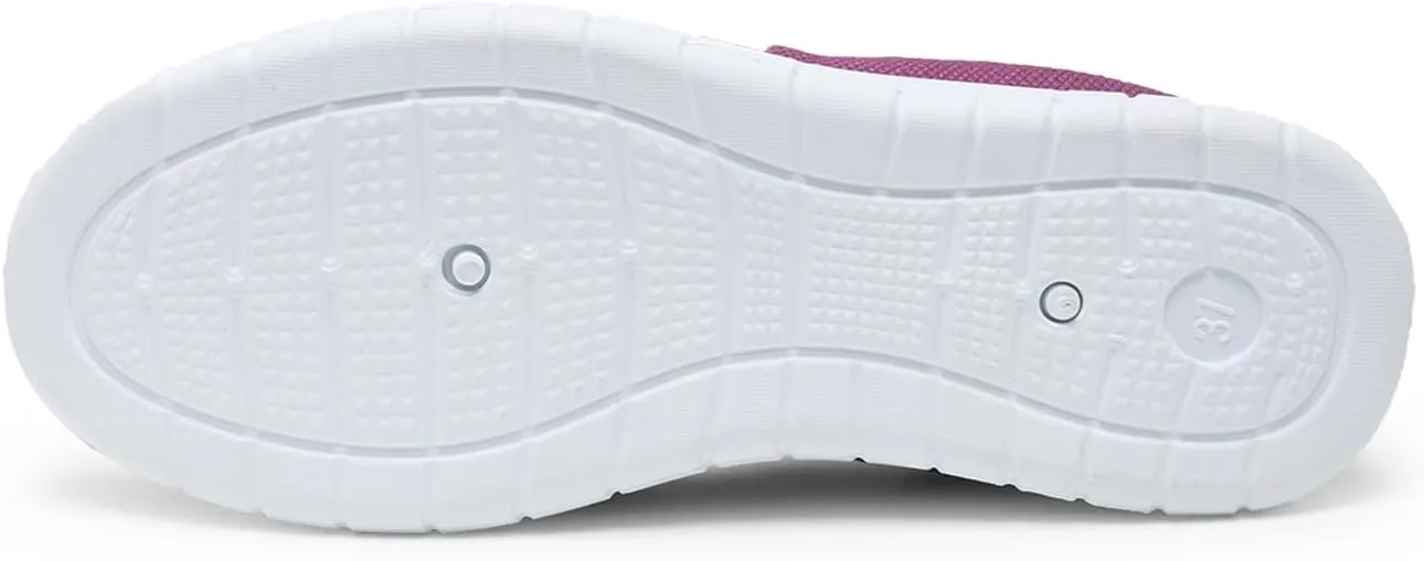 Alexis Leroy Women's Mesh-Comfortable Athletic Walking Shoes Slip On Casual Sneakers