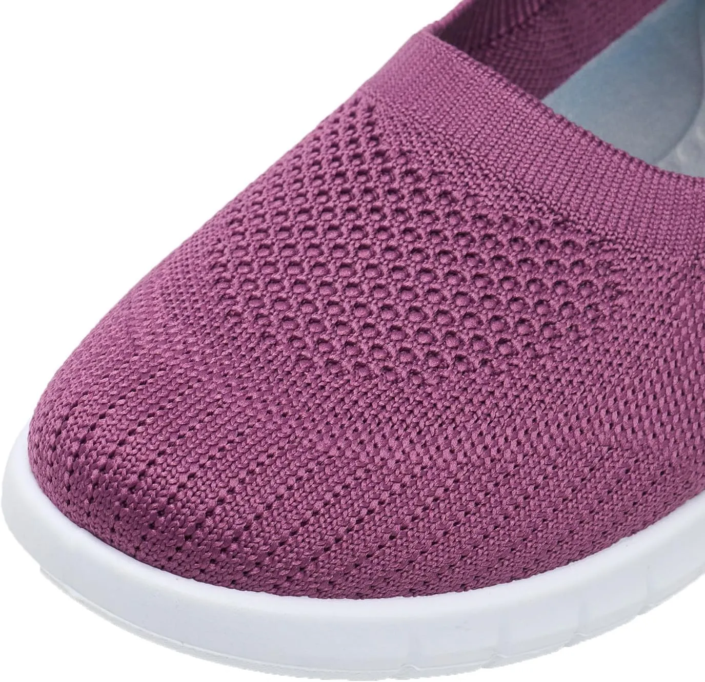 Alexis Leroy Women's Mesh-Comfortable Athletic Walking Shoes Slip On Casual Sneakers