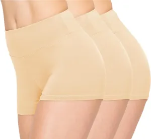 ALWAYS 3 Pack Yoga Shorts – Super Soft Slip Shorts for Women