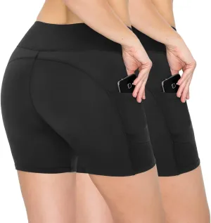 ALWAYS 3 Pack Yoga Shorts – Super Soft Slip Shorts for Women