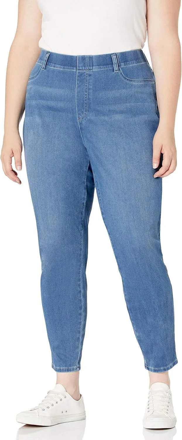 Amazon Essentials Women's Pull-On Stretchy Knit Jegging (Available in Plus Size)