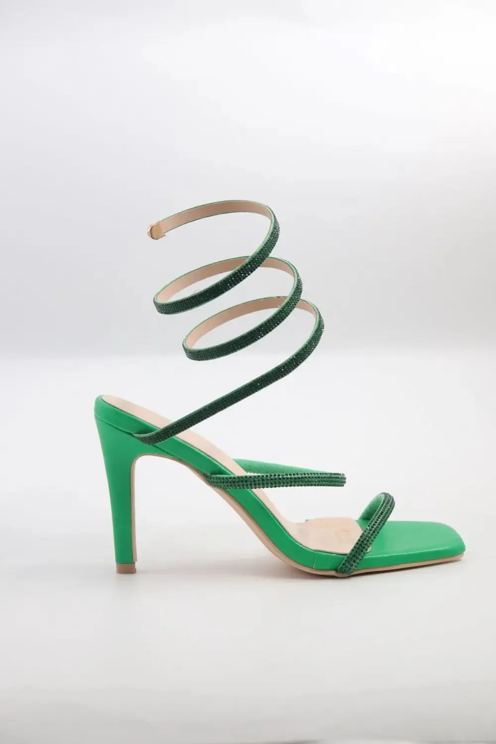 Ankle Strap Mule