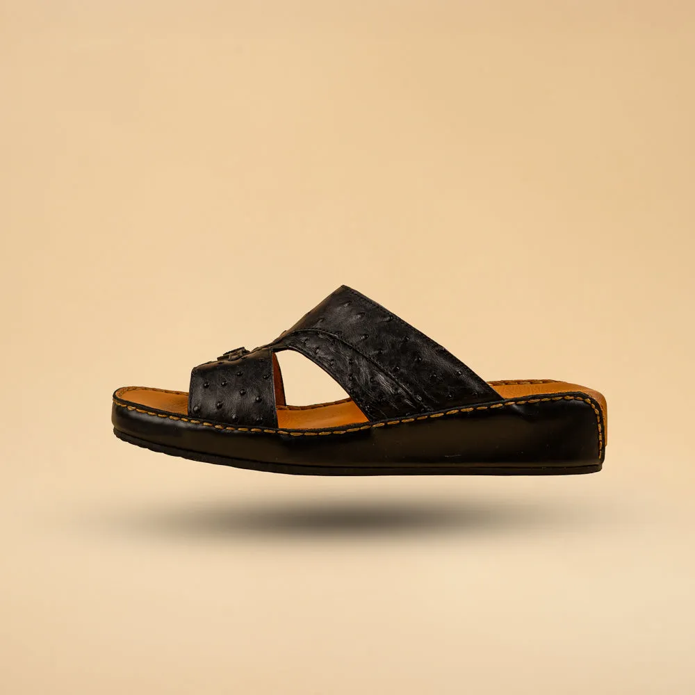 Arabic Sandal – Genuine Ostrich Leather 3538