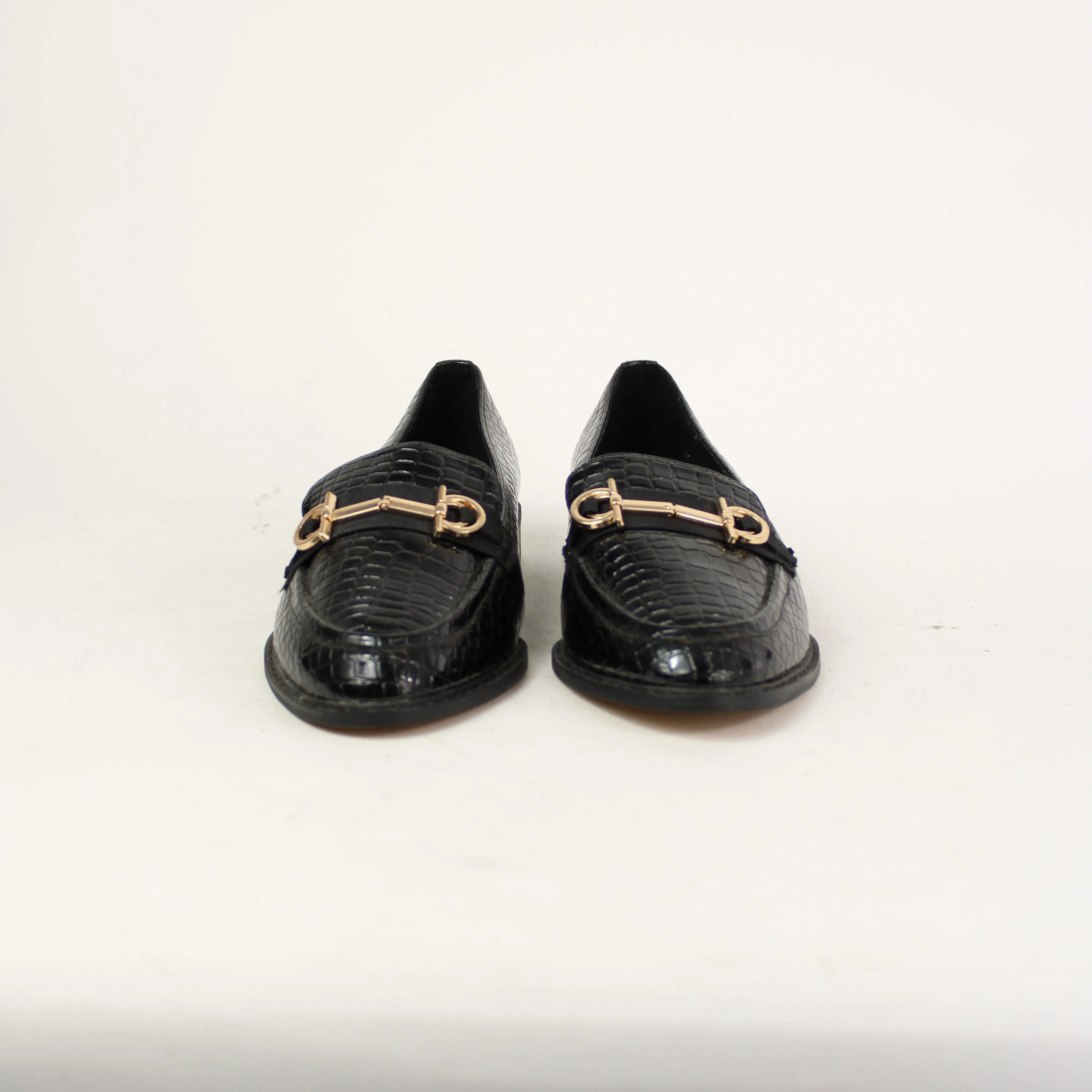 Asos Black Loafer Flat Shoes