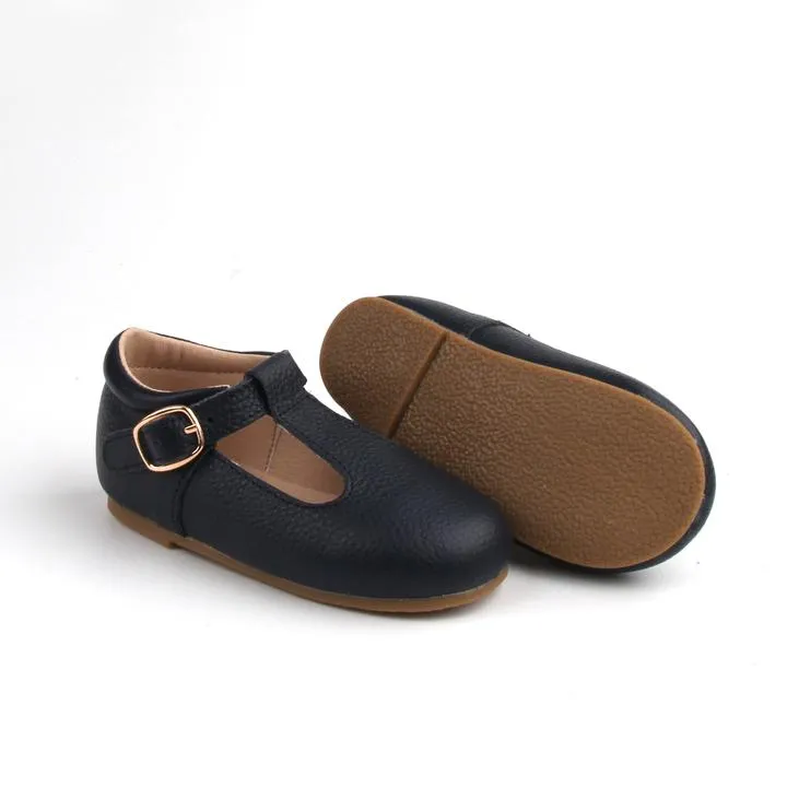 Baby Shoe - Little MeMe London Tbar Navy
