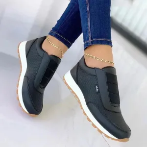 Baskets orthopédiques à enfiler élastiques décontractées - Maggie