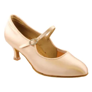 BD Dance 137, Heel EH11, Tan 1, Women's Standard Dance Shoes