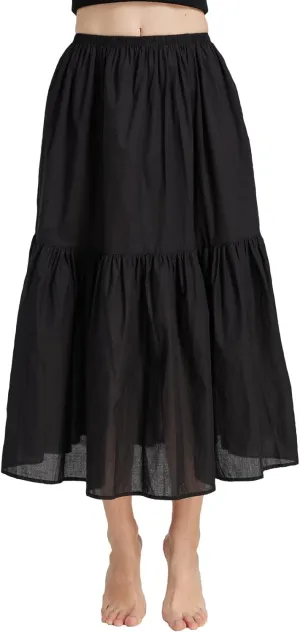 BEAUTELICATE Half Slip Skirt Extender 100% Cotton Vintage Underskirt