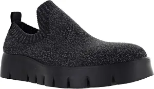 Bernie Mev Women's Fx Luna Wedge, New Black Relfective, 11