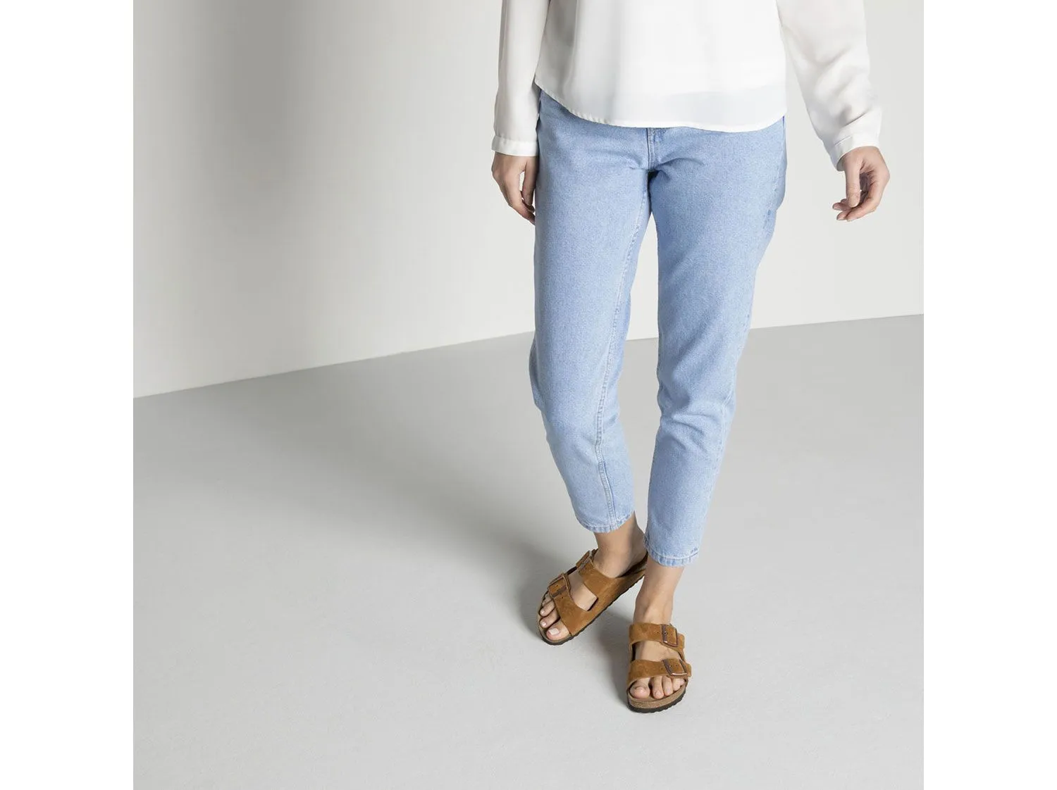 Birkenstock Arizona Sandal - Suede Mink