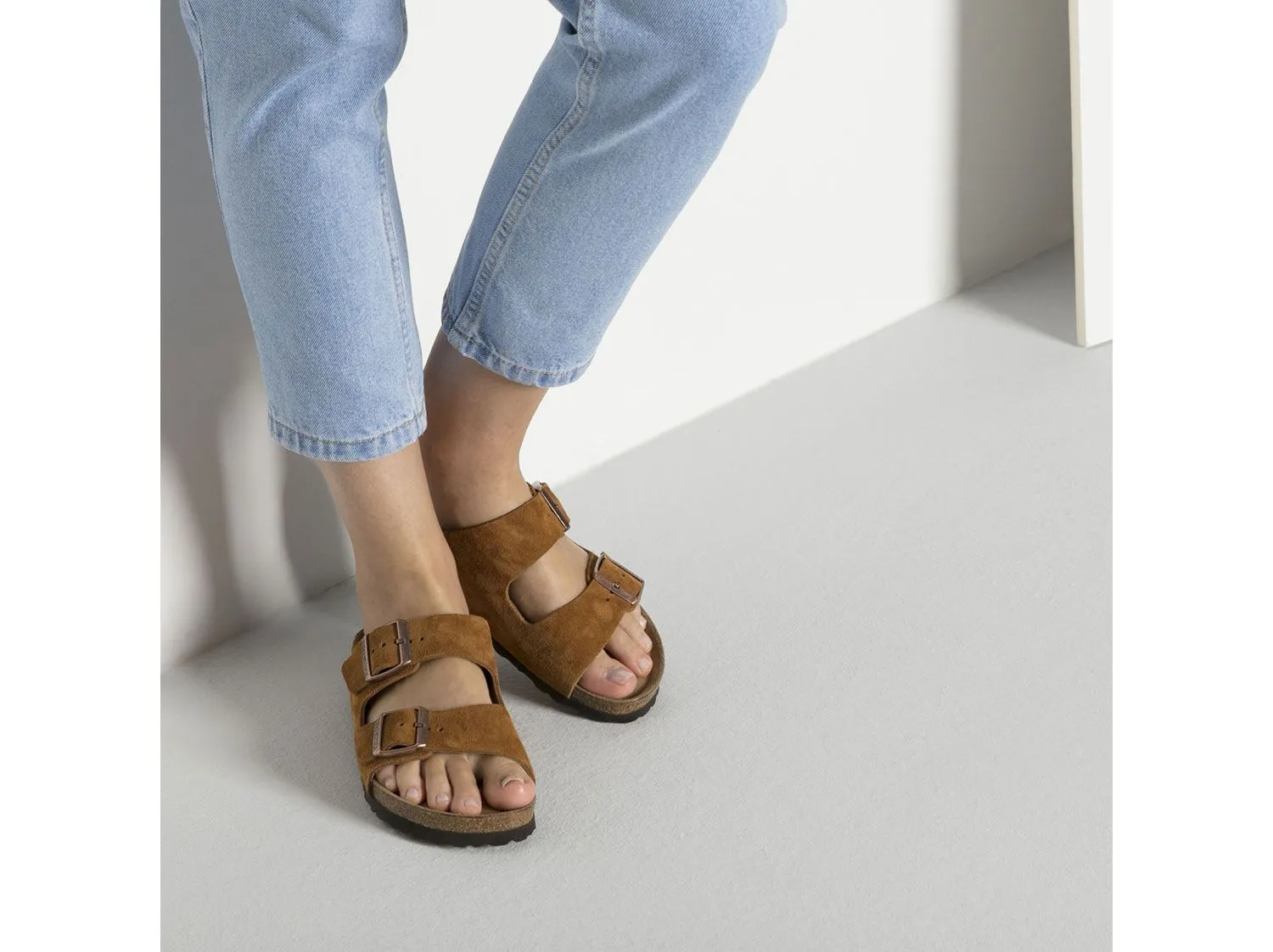 Birkenstock Arizona Sandal - Suede Mink