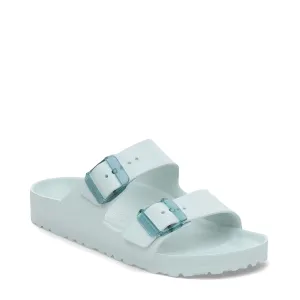 Birkenstock Women's Arizona EVA Stealth Buckle Sandal in Surf Green