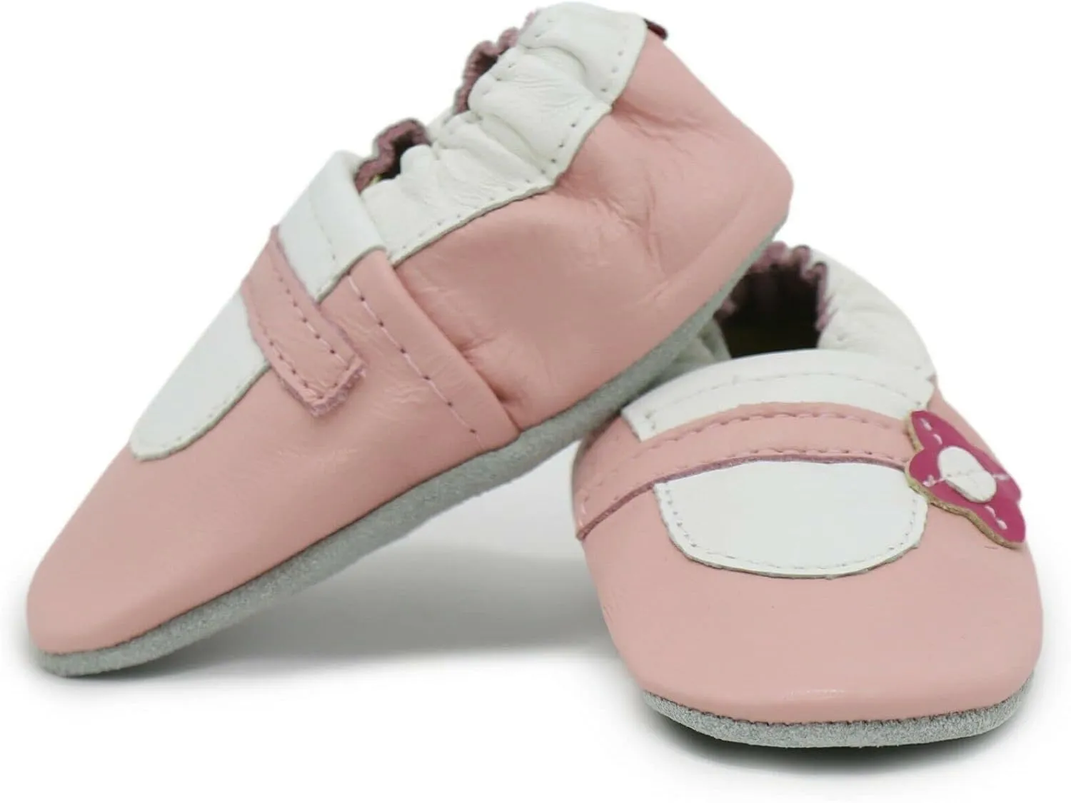 Carozoo Mary Jane Baby Girl Soft Sole Leather Shoes Slippers