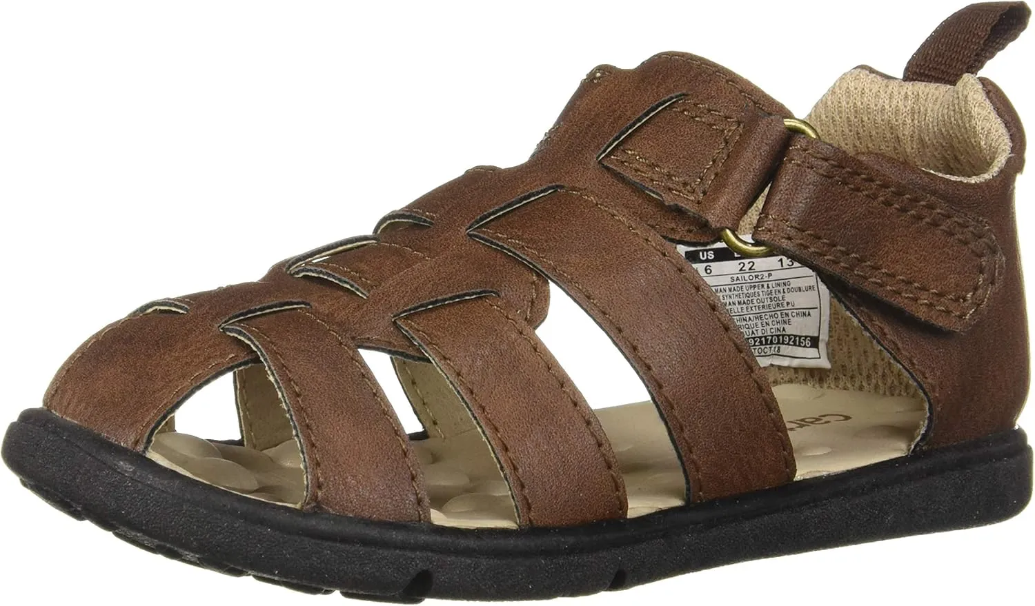 Carter's Every Step boys infant 1st walker Sailor fisherman sandal