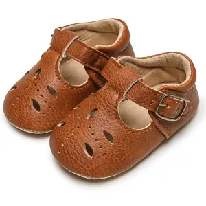 Cassie Mary Jane Sandal Brown