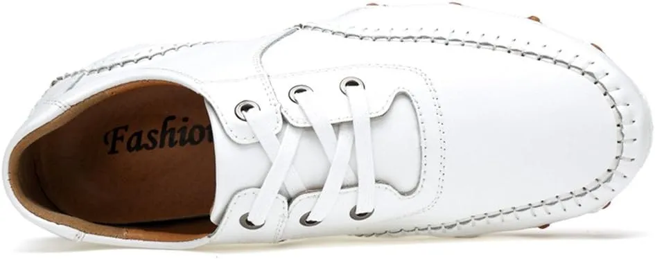 ChicWind Men's Comfy Driving Car Leather Loafers Boat Shoes Moccasins