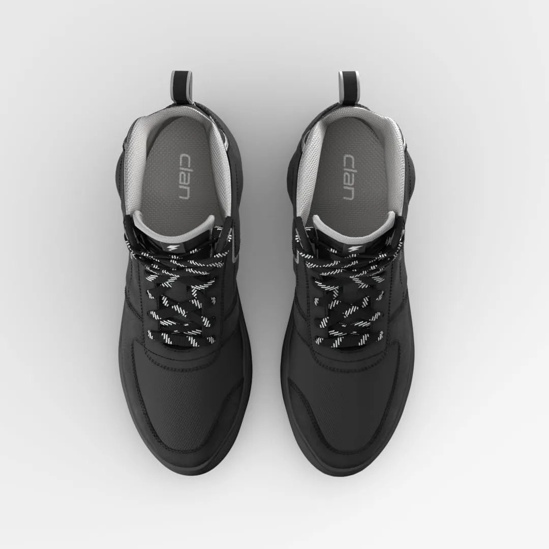 Clan Waterproof - CE Certified Motorcycle Riding Shoes - SNKR | Stealth Edition