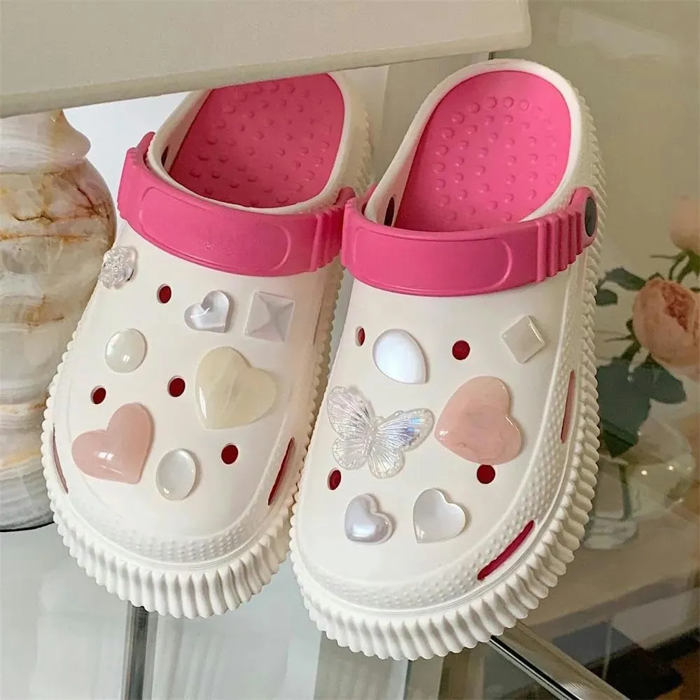 Clogs Women's Summer Hole Shoes Wearing Beach Shoes Outside Eva Soft Thick Sole