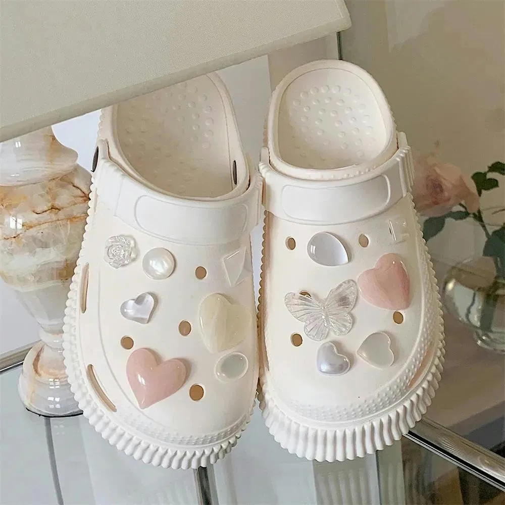 Clogs Women's Summer Hole Shoes Wearing Beach Shoes Outside Eva Soft Thick Sole