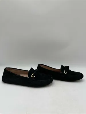 Cole Haan Women's Evelyn Bow Driver Flats Black Size 6.5B - Very Good