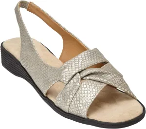 Comfortview Women's Wide Width The Pearl Sandal
