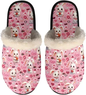 Comfy House Shoes Women Size XS-XL for Girls Fuzzy Slippers for Men Cotton Slippers