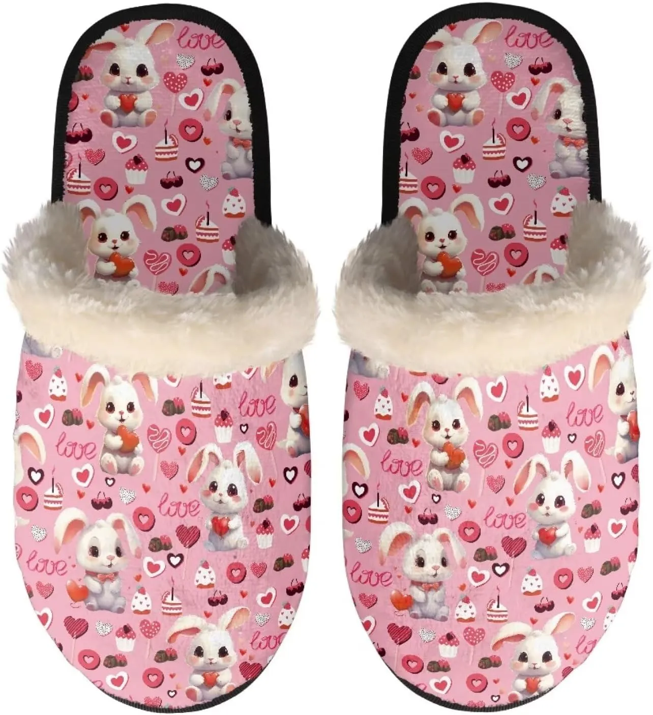 Comfy House Shoes Women Size XS-XL for Girls Fuzzy Slippers for Men Cotton Slippers