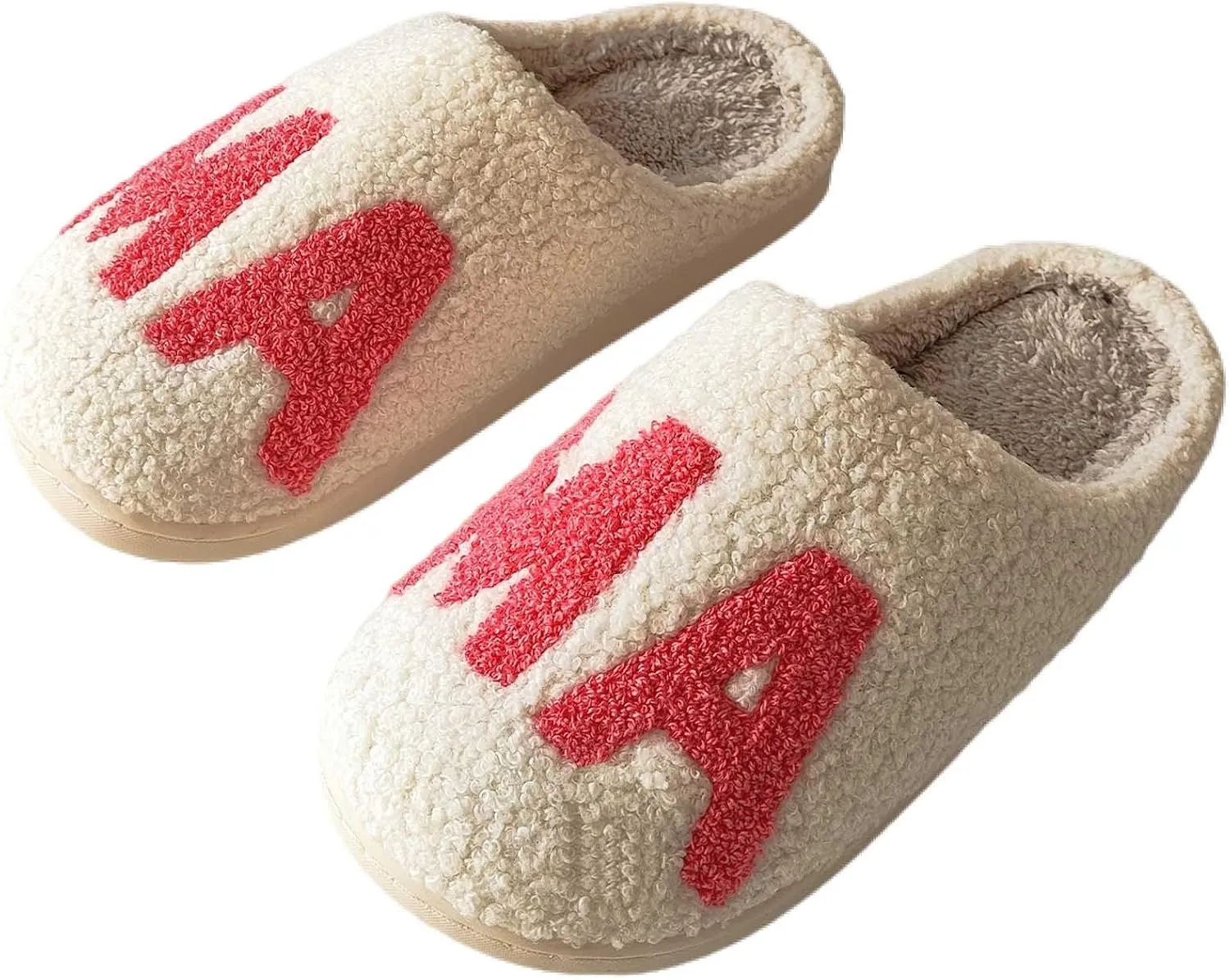 Comfy House Slippers For Women Men, Ladies Fuzzy Bedroom Slippers,indoor Outdoor Memory Foam Shoes