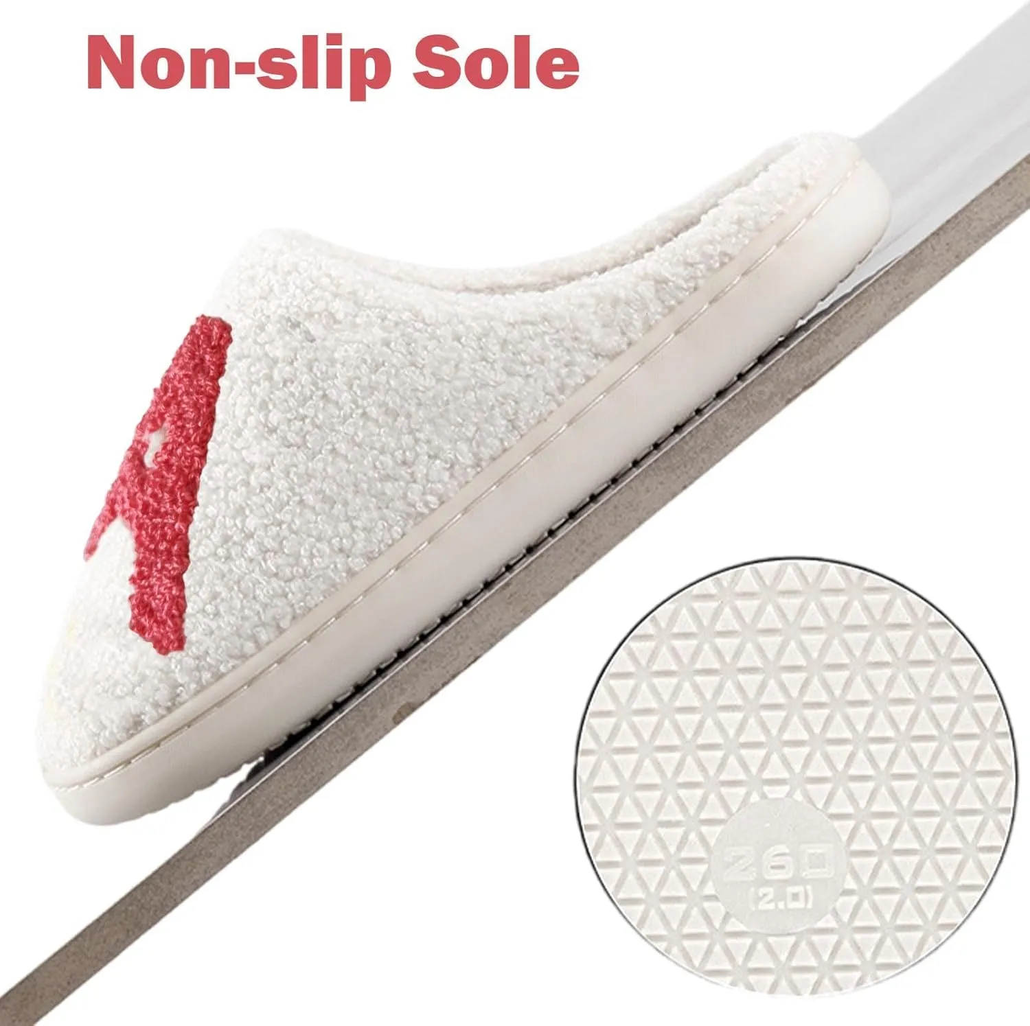 Comfy House Slippers For Women Men, Ladies Fuzzy Bedroom Slippers,indoor Outdoor Memory Foam Shoes