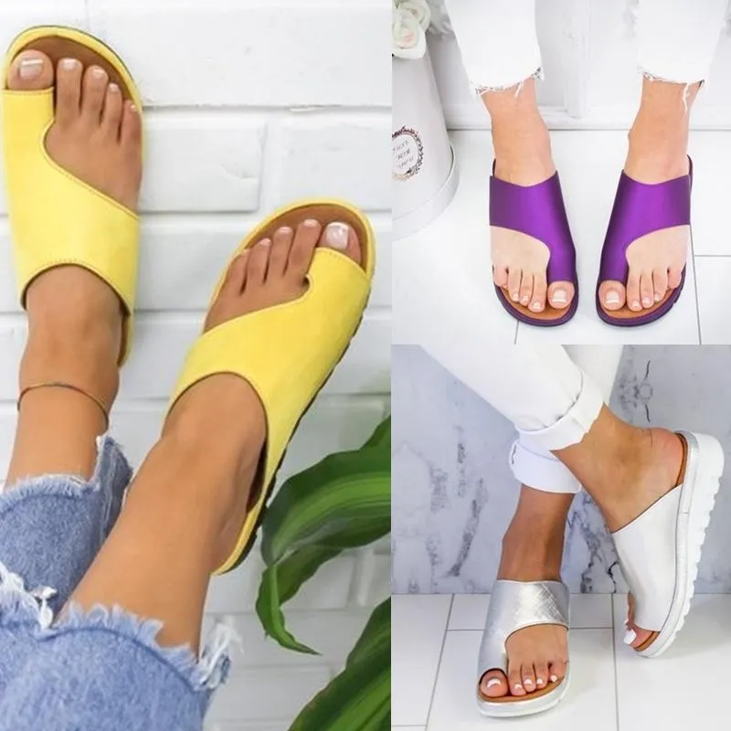 Comfy Platform Flat Sole Women Slippers