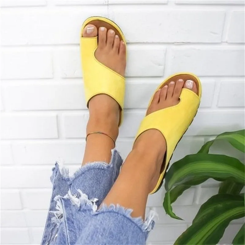 Comfy Platform Flat Sole Women Slippers