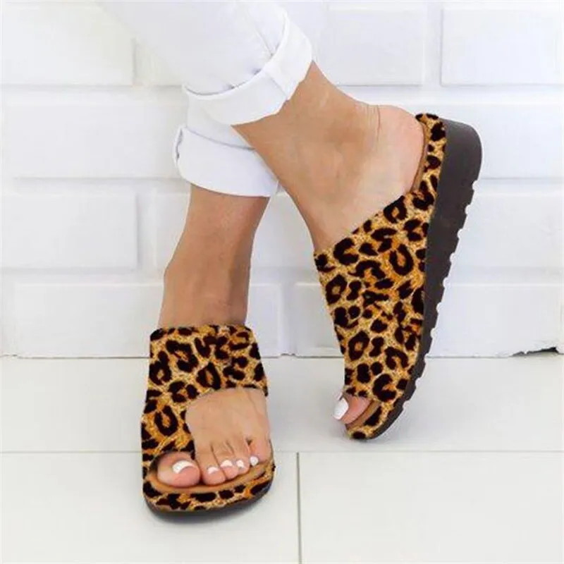 Comfy Platform Flat Sole Women Slippers