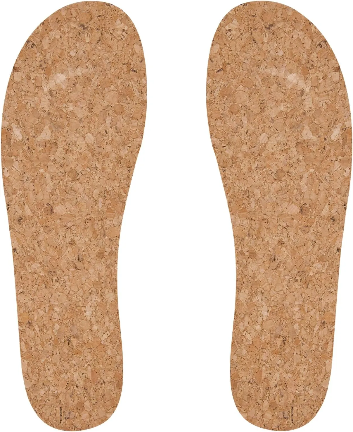 Cork Insoles for Hey Dude Men's Wally Shoes Replacement, Footwear Inserts Comfortable & Light-Weight