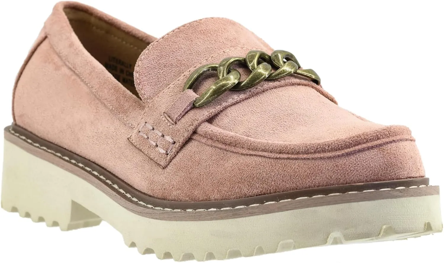 Corkys Footwear Women's Literally Loafer with 1.5 Chunky Heel