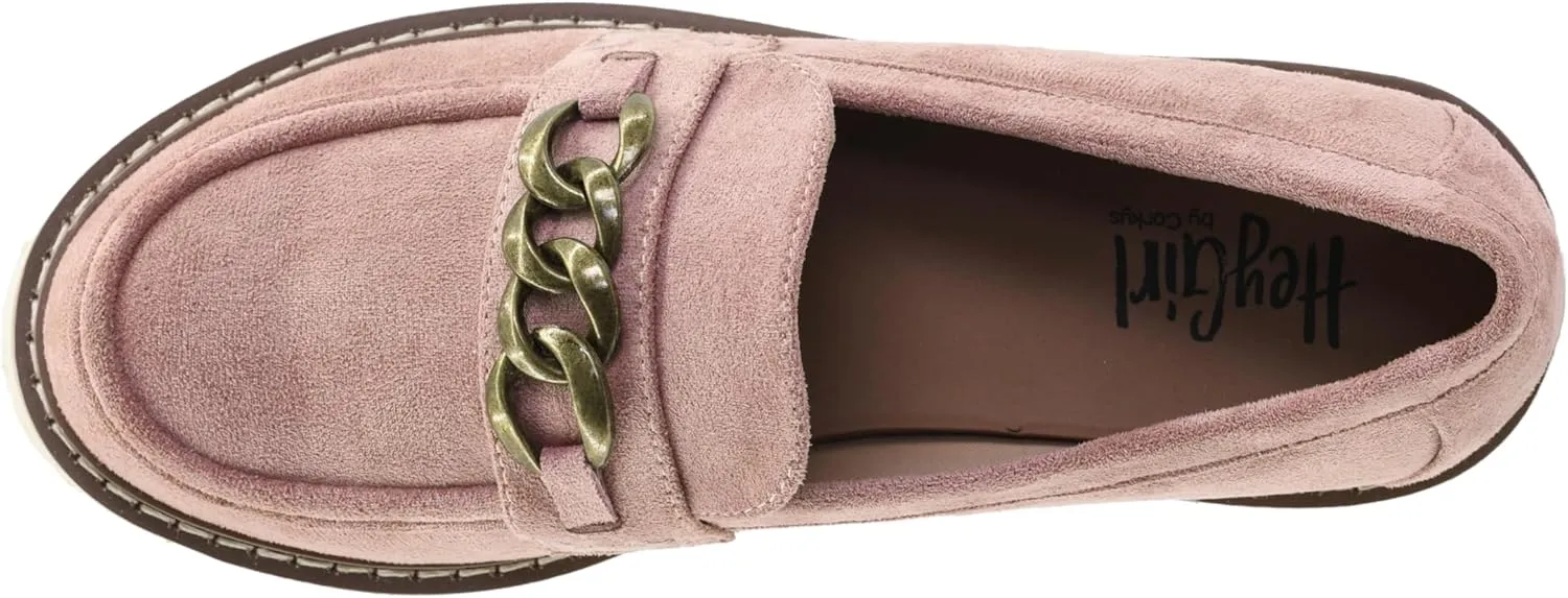 Corkys Footwear Women's Literally Loafer with 1.5 Chunky Heel