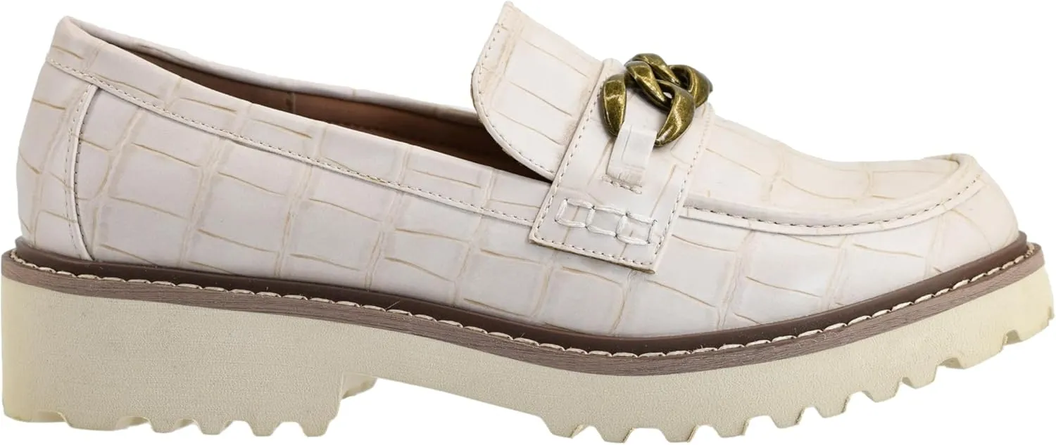 Corkys Footwear Women's Literally Loafer with 1.5 Chunky Heel