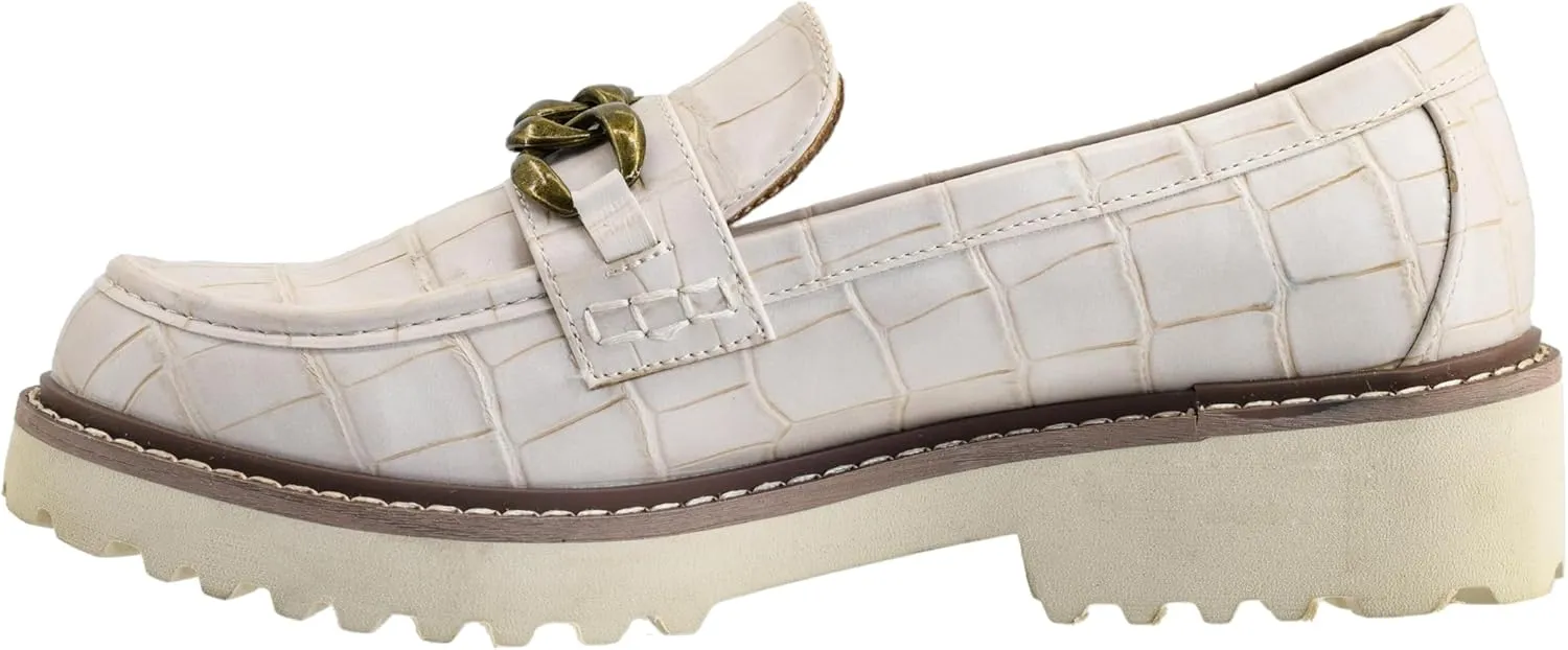 Corkys Footwear Women's Literally Loafer with 1.5 Chunky Heel