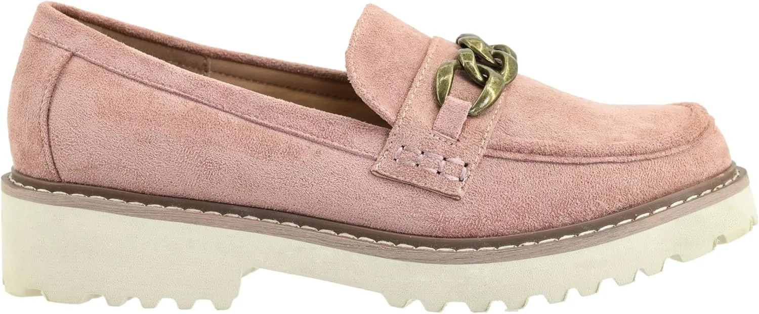 Corkys Footwear Women's Literally Loafer with 1.5 Chunky Heel