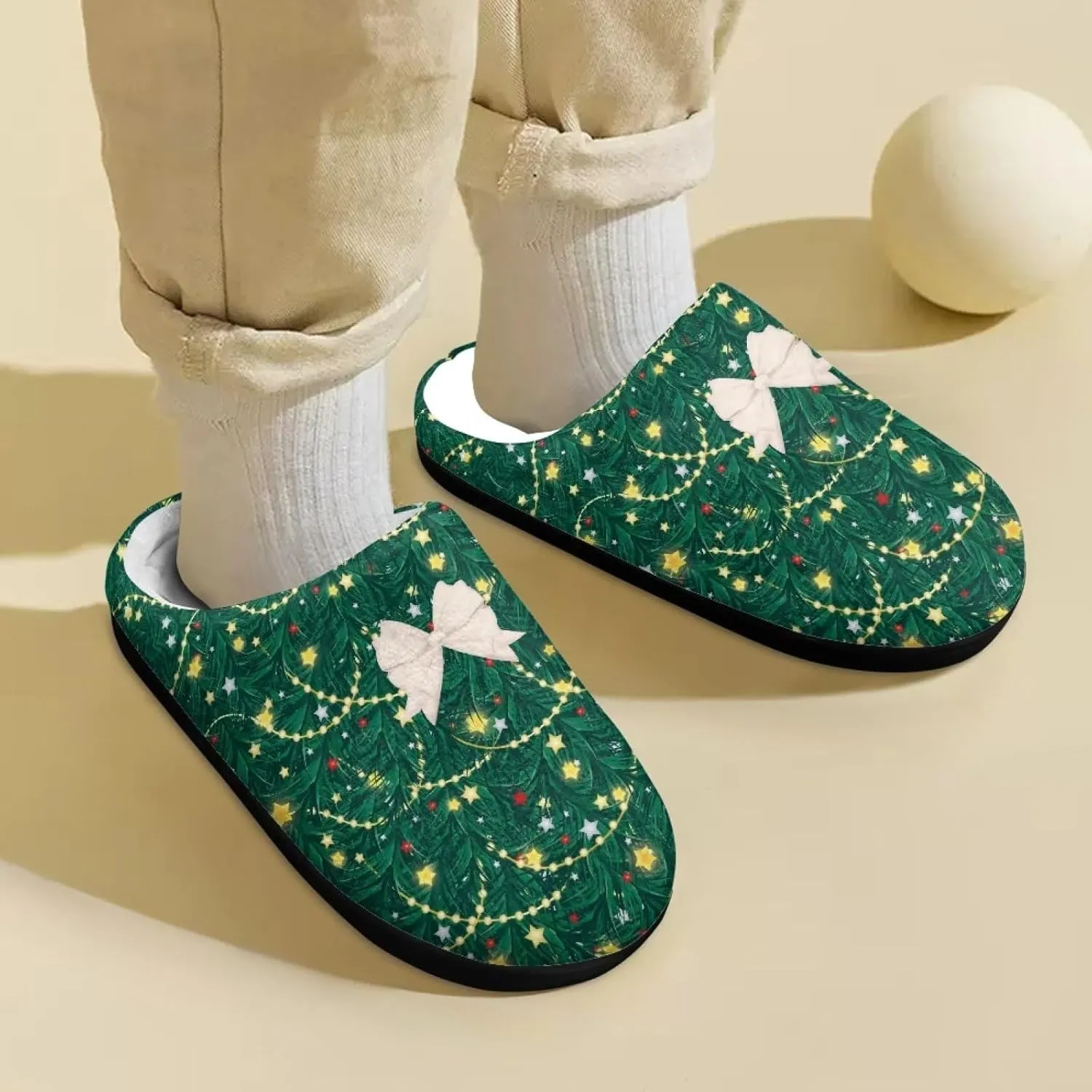 Cozy House Slippers Toddler Shoes Plush Slip-on Personalized Home Bedroom Cute Indoor Sleepers