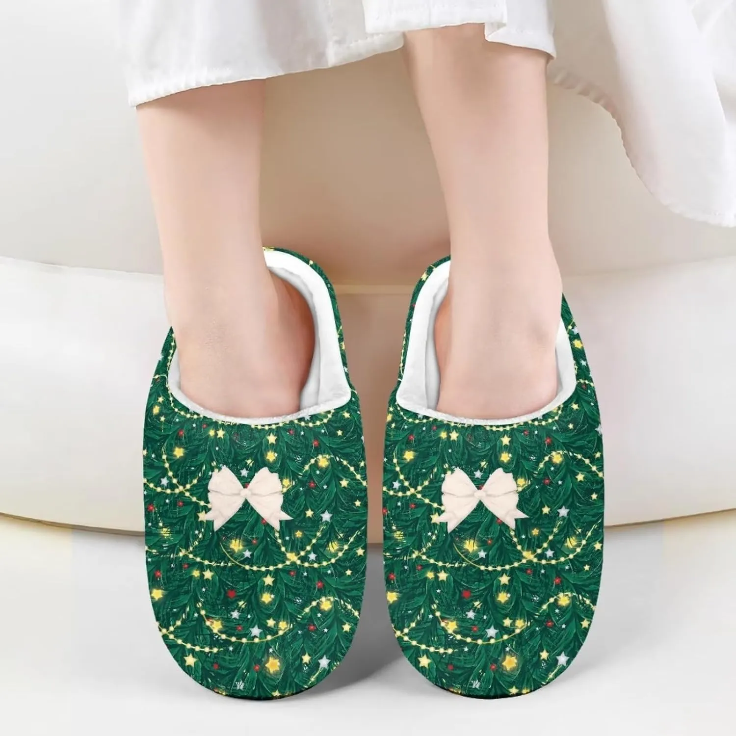 Cozy House Slippers Toddler Shoes Plush Slip-on Personalized Home Bedroom Cute Indoor Sleepers