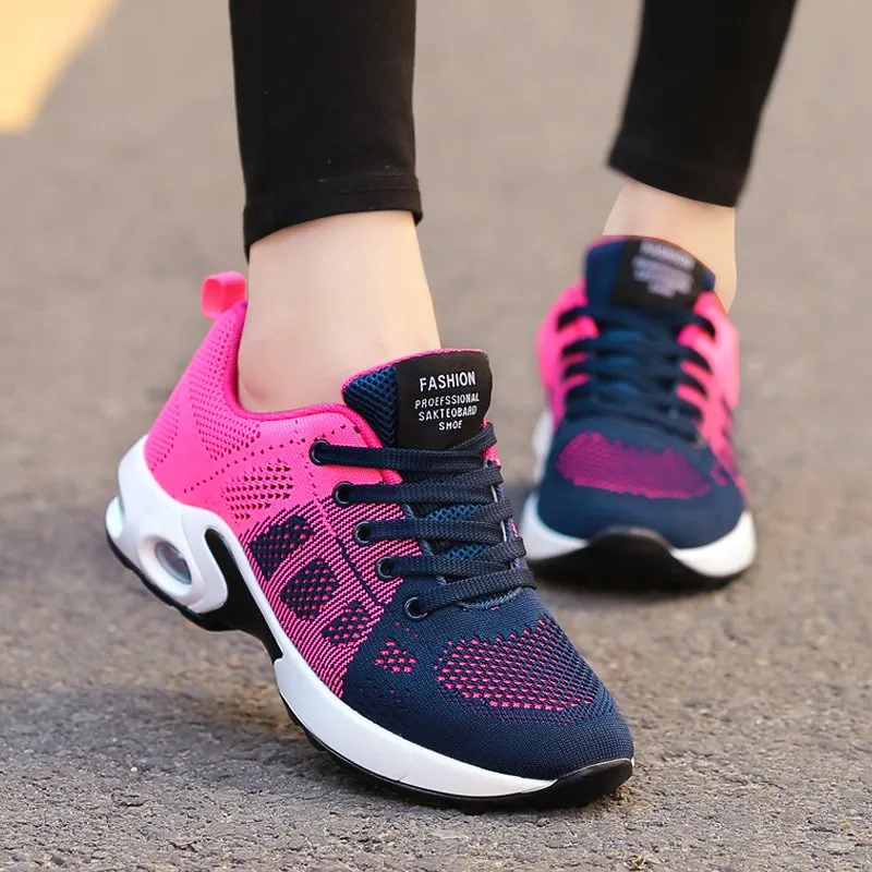 Damen Leichte und Atmungsaktive Walkingschuhe