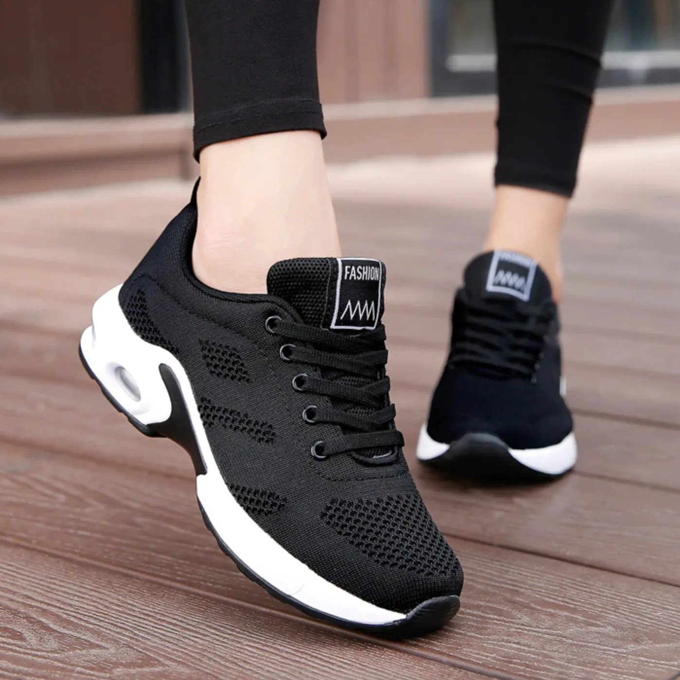 Damen Leichte und Atmungsaktive Walkingschuhe