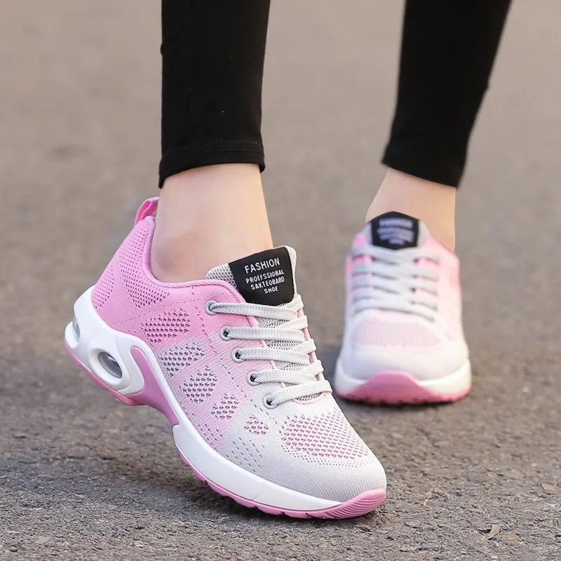 Damen Leichte und Atmungsaktive Walkingschuhe