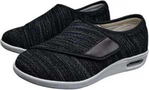 Diabetic Shoes Width Shoe for Elderly Women,Orthopedic Lightweight Comfy Casual Slippers for Elderly Swollen Feet Arthritis Recovery Men 10.5/Women 11.5