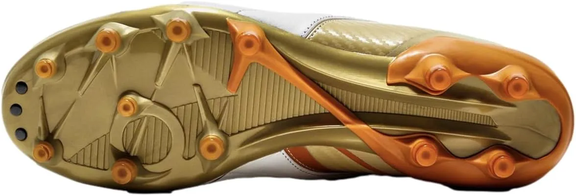 Diadora Maximus Elite ITA T SLX Men's Firm Ground Soccer Shoe - Premium Leather, Reversible Tongue, Ultra-Light Outsole, Crafted in Italy