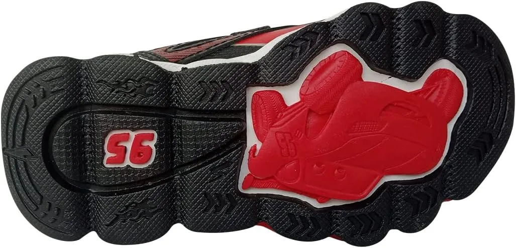Disney Boy's Lightning McQueen Cars Light Up Sneakers